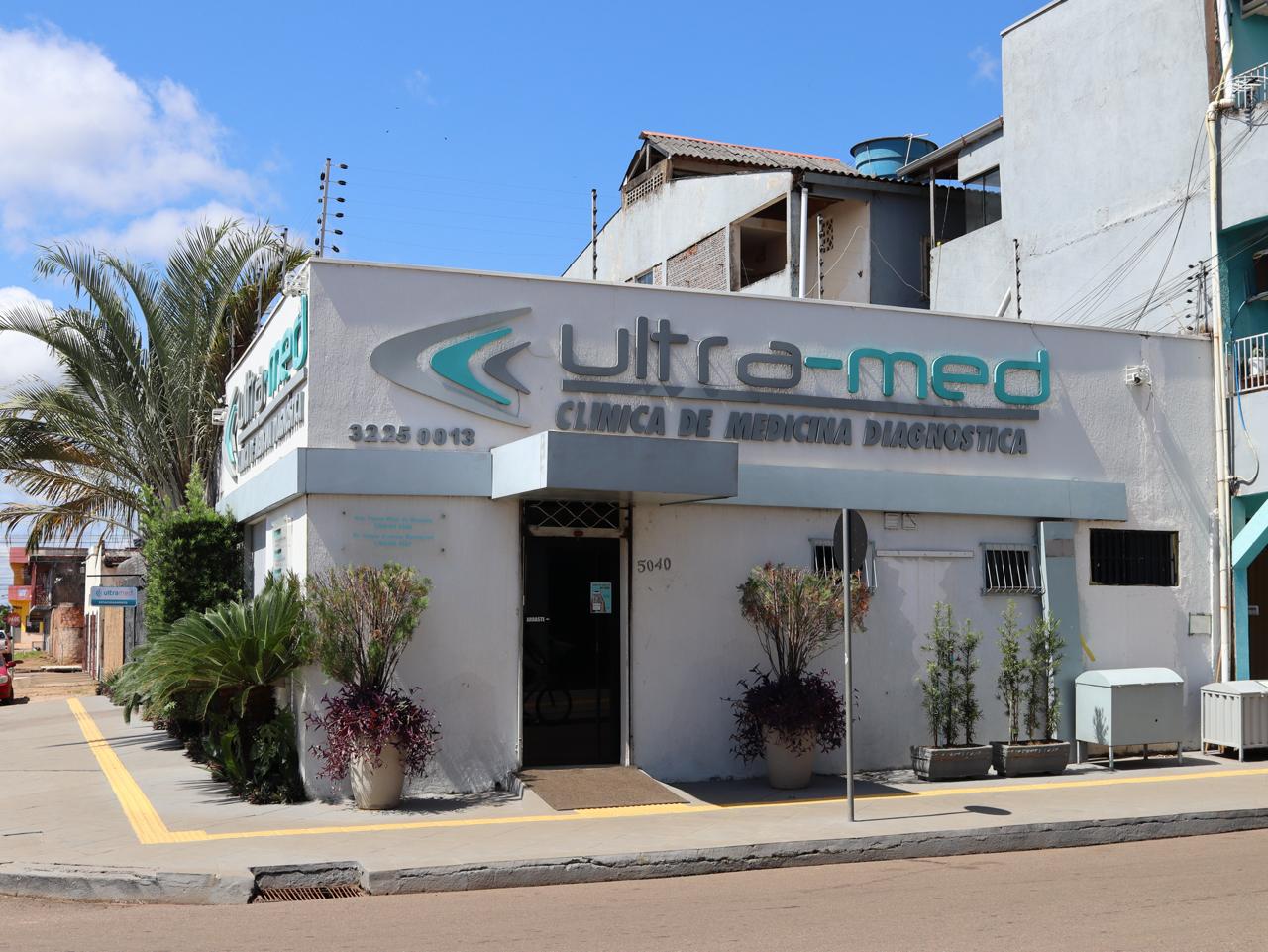 Fachada da Filial II Ultra-Med